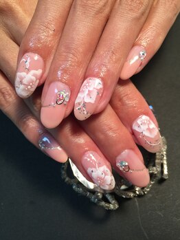 リアンナ アンド アイシンスタジオ &nbsp;甲府店(LIANAH&EYE SSIN STUDIO)/トールペイントネイル