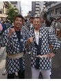 プロのほぐし&nbsp;神輿担ぎやお囃子も得意。地元の祭り好きの人には有名人です。
