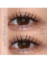 アイリス アイラッシュ(IRIS eyelash)/フラットラッシュ140本