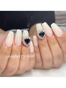 クランベリーネイル 代官山 恵比寿(cranberry nail)/ビジューネイル