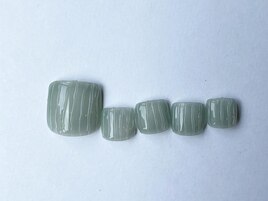 フット透け感カラーぷっくり