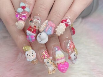キティ 川越店(kitty)の写真/センスと技術力の高さが人気の秘訣★シンプル～個性派までどんなデザインもお任せ♪貴女の理想を叶えます★