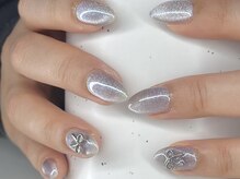 プチボヌール(Petit bonheur)/リボンネイル