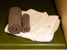 米ぬか酵素ざん(zan)の雰囲気（バスローブ付きでじっくり二次発汗を堪能できる♪）