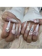 ネイルサロン ココロジー(COCOLOGY)/姫系デザイン　つけ放題