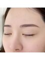 ブルーアイズ トウキョウ(BLUE EYES) 自然で柔らかい印象のストレートアーチ眉♪｜美眉スタイリング◎