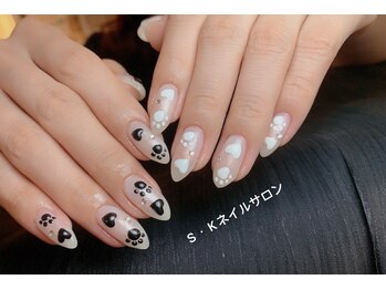 エスケイネイルサロン(S Kネイルサロン)/持ち込みコースのデザイン8500