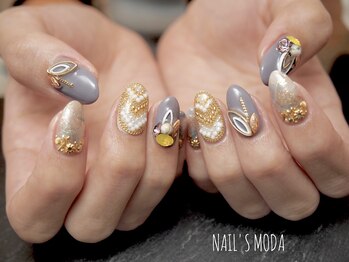 ネイルズ モダ(NAIL'S MODA)/ボヘミアンネイル★