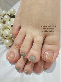 プライベート ネイルサロン マーマ(murmur)/フラワーネイル