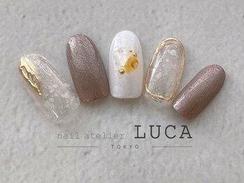 ネイルアトリエルカ(nail atelier LUCA)/W-39 シェルニュアンスネイル
