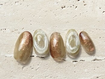 ネイルドッグ(NAIL DOG)/グリーン×ブラウン♪