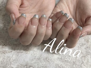 エリナネイルサロン池袋(Alina Nail Salon)/ラメフレンチ