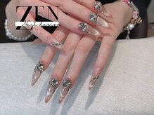 ゼン ネイル デザイン 池袋(ZEN NAIL DESIGN)/* 長 さだしやり放題×つけ放題