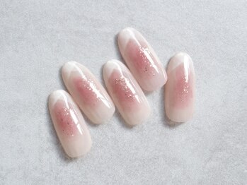 アバネイル アクア 千種店(AVANAIL AQUA)/【ニュアンスチークネイル】