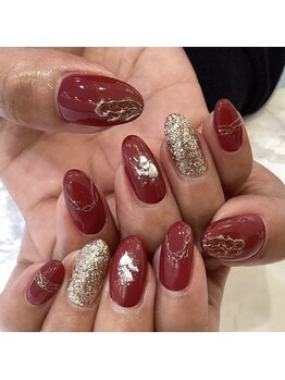 グリーディ(greedy)/ボルドーネイル