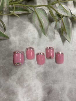 ネイルサロン ネイルクク 桑名駅前店(Nail KUKU)/1月フット