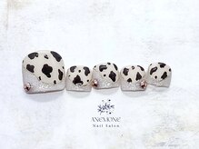 アネモネ(ANEMONE)/カウ柄ネイル☆