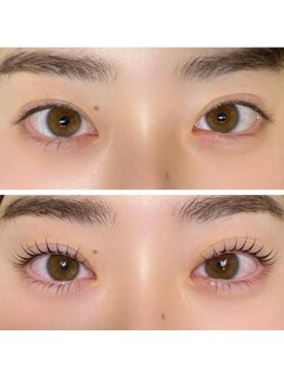 ムートンアイ(MOUTON EYE)の写真/【まつげパーマ&眉毛スタイリング¥9500】モチが悪いと悩んでいる方へ◎自分史上最高に綺麗な仕上がりに★