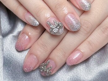 シーアンドビーネイル(C&B Nail)/ラメグラデーション