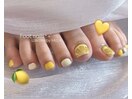 ぷっくりフルーツフットネイル☆