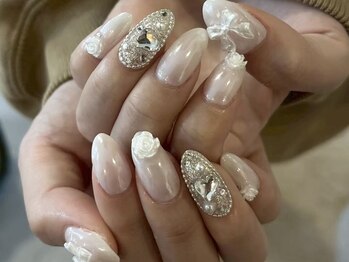 シオネイルサロン 下北沢2号店(sio.nailsalon)/パーツ込おまかせコース(90min)