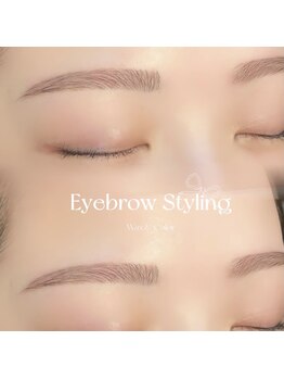 アンジュ 柏店(ANGE)の写真/一人一人の、眉毛の状態や骨格に合わせてデザインをご提案☆お肌に優しいWAXを使用で不要な眉毛を除去♪