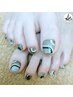 【フット】ジェル(アート4～6本用)  ¥7,700～　※アート代別