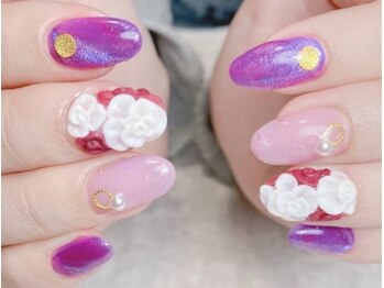 ラヴィネイル(La Vie Nail)/マグネットネイル 3Dアート