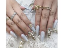 ローラネイル(Roller nail)/スカルプストーン乗せ放題¥12500