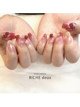 リッシュ ドゥ(RICHE deux)/じゅんわりチークネイル
