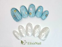 エリクサーネイル 新宿3丁目(Elixir Nail)/定額a シンプル/クーポン使用