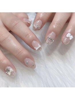 ララアンジュ(LaLa-Ange)/ツイードネイル