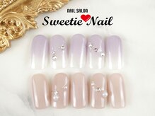 スウィーティーネイル 伊勢佐木一丁目店(Sweetie Nail)/【ハンド】定額アートコース １
