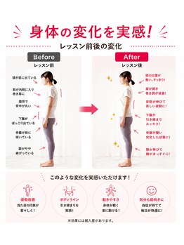 コアメソッド ピラティススタジオ 二子玉川(CORE METHOD PILATES STUDIO)の写真/【IPF監修メソッド】猫背・巻き肩・反り腰を根本からリセット!骨格から整えて「立ち姿」から美しく