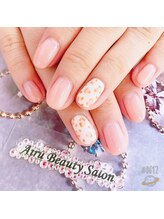 アイル ビューティーサロン(Airu Beauty Salon)/レオパードネイル　秋ネイル