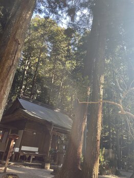 チェッコリ(CHECCOLY)/室生龍穴神社へ♪