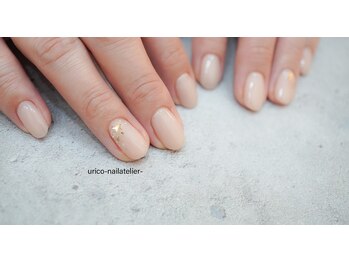 ウリコ ネイルアトリエ(urico nail atelier)/シンプルネイル