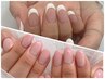【HAND】大人女子人気☆カラグラ/フレンチ ¥6000