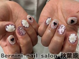 秋葉原ネイル/手描きネイル/銀座