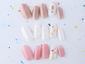 ダッシングディバ 東京ドームシティ ラクーア店(DASHING DIVA)/上品バラアートネイル　¥6600