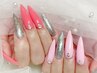 チップ長さだし/持ち込み◎アート5本