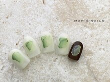 マリー ネイルズアンドラッシュアート モザイクモール港北店(MARIE NAILS & LASH ART)/定額￥6,600 クリア 0605c