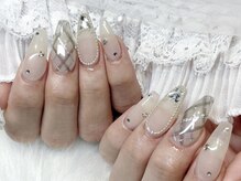 モカ 京橋(moca)/【Risa】チェックネイル