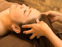 虹のひかりの雰囲気(頭皮を整えると姿勢も整う♪)