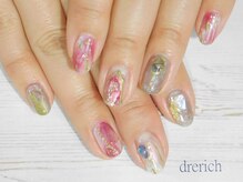 ネイルサロン ドレリッチ 大宮店(drerich)/ニュアンスシースルーブラック