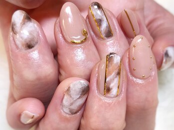 ネイルマジック 仙台一番町店(NAIL MAJIC)/大理石風ネイル★オーダー