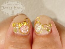 ロフティーネイル 駒川店(Lofty Nail)/留袖ネイル【夢の国ネイル】
