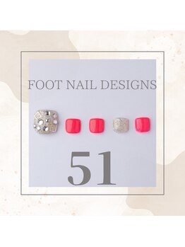 はあとねいる JR宇都宮駅東口店/Foot Nail Design 51