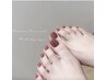  FOOT★ジェル【ワンカラーorラメグラデーション】（ケア込み）　¥4,000