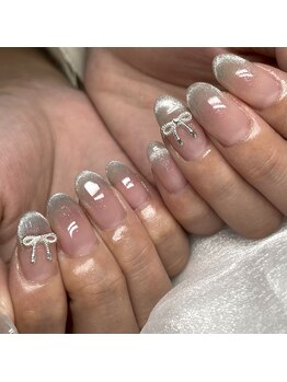 エムネイル(Ｍ)/チーク×マグネットネイル！